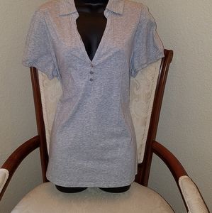 5 Lane Bryant button up t-shirt